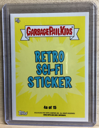 2018 Topps Garbage Pail Kids - King Ghid Dora - Yellow
