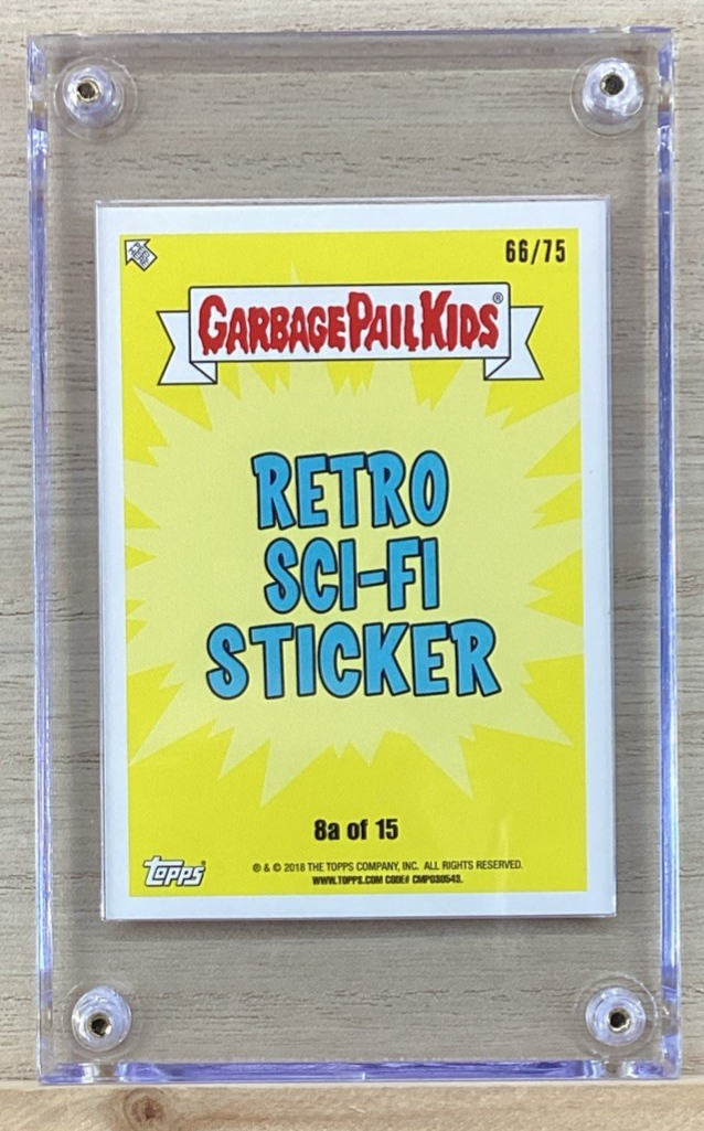 2018 Topps Garbage Pail Kids - Bob Blob - Red 66/75