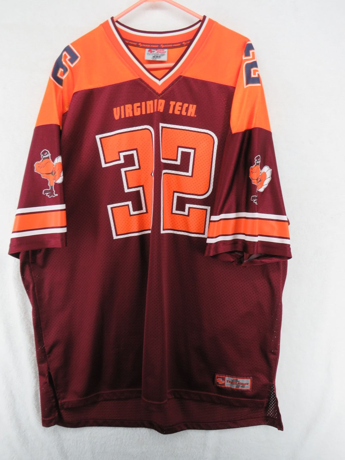 Virginia Tech Team Pride Football Jersey - Men's XXL - Hokies #32