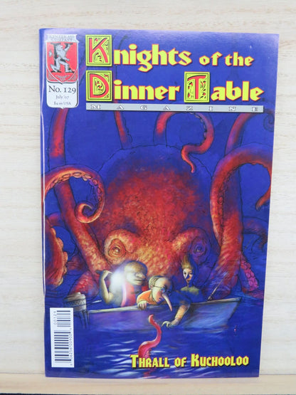 Knights of the Dinner Table Magazine #129 July 2007 Thrall of Kuchooloo - Kenzer