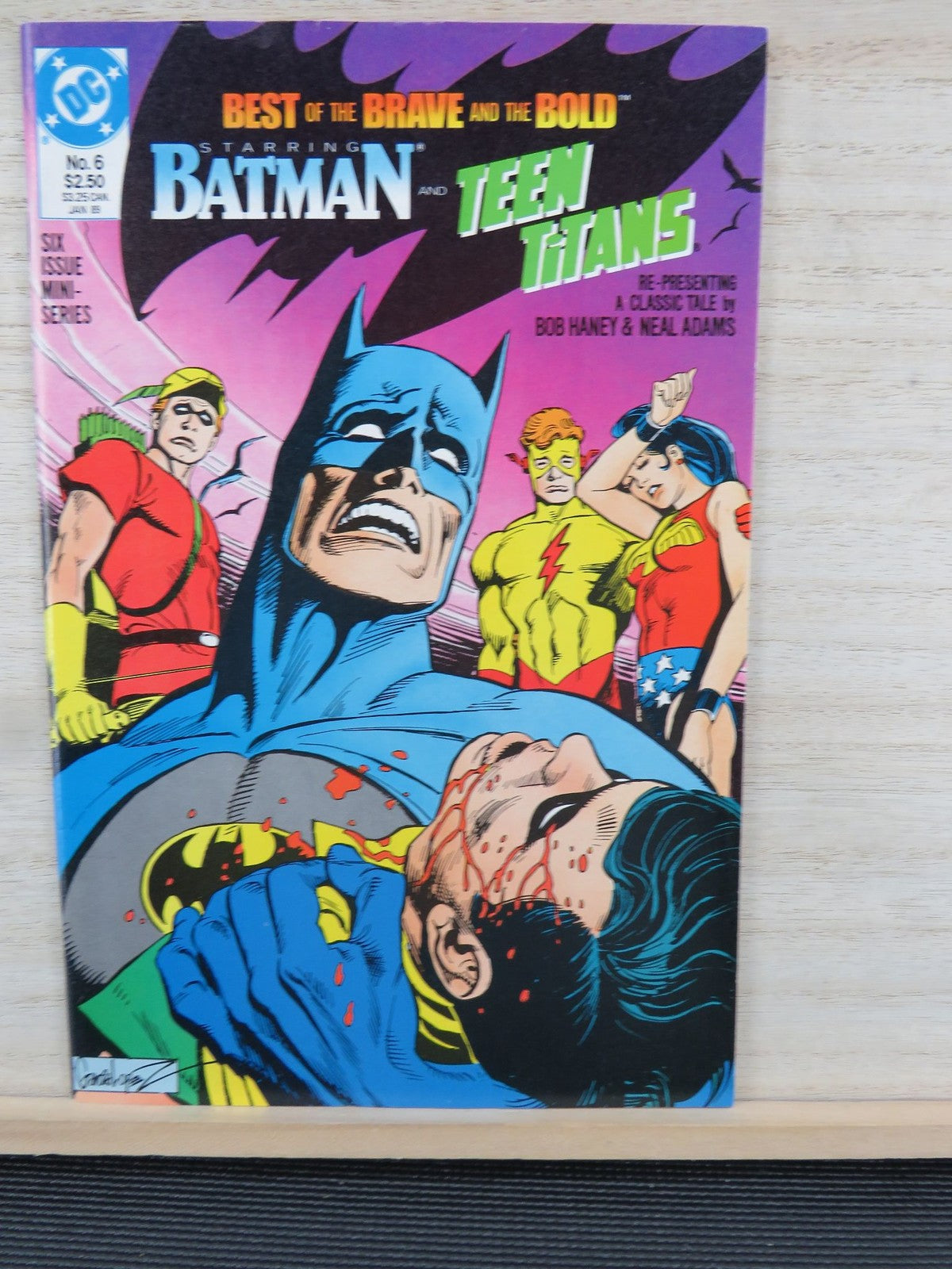 Batman and Teen Titans #6 Jan 1989 - DC Comic1