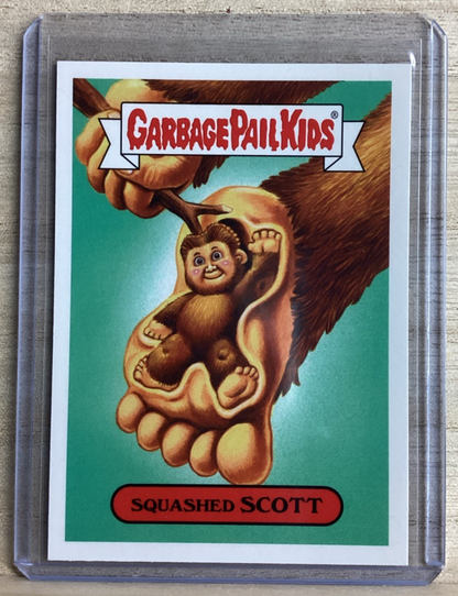 2018 Garbage Pail Kids - Squashed Scott