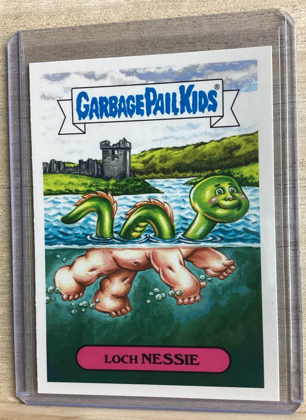 2018 Garbage Pail Kids - Loch Nessie