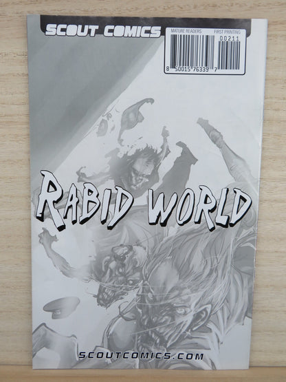 Rabid World #1-4 - Scout Comics - 2021 - Lot of 4 Comics