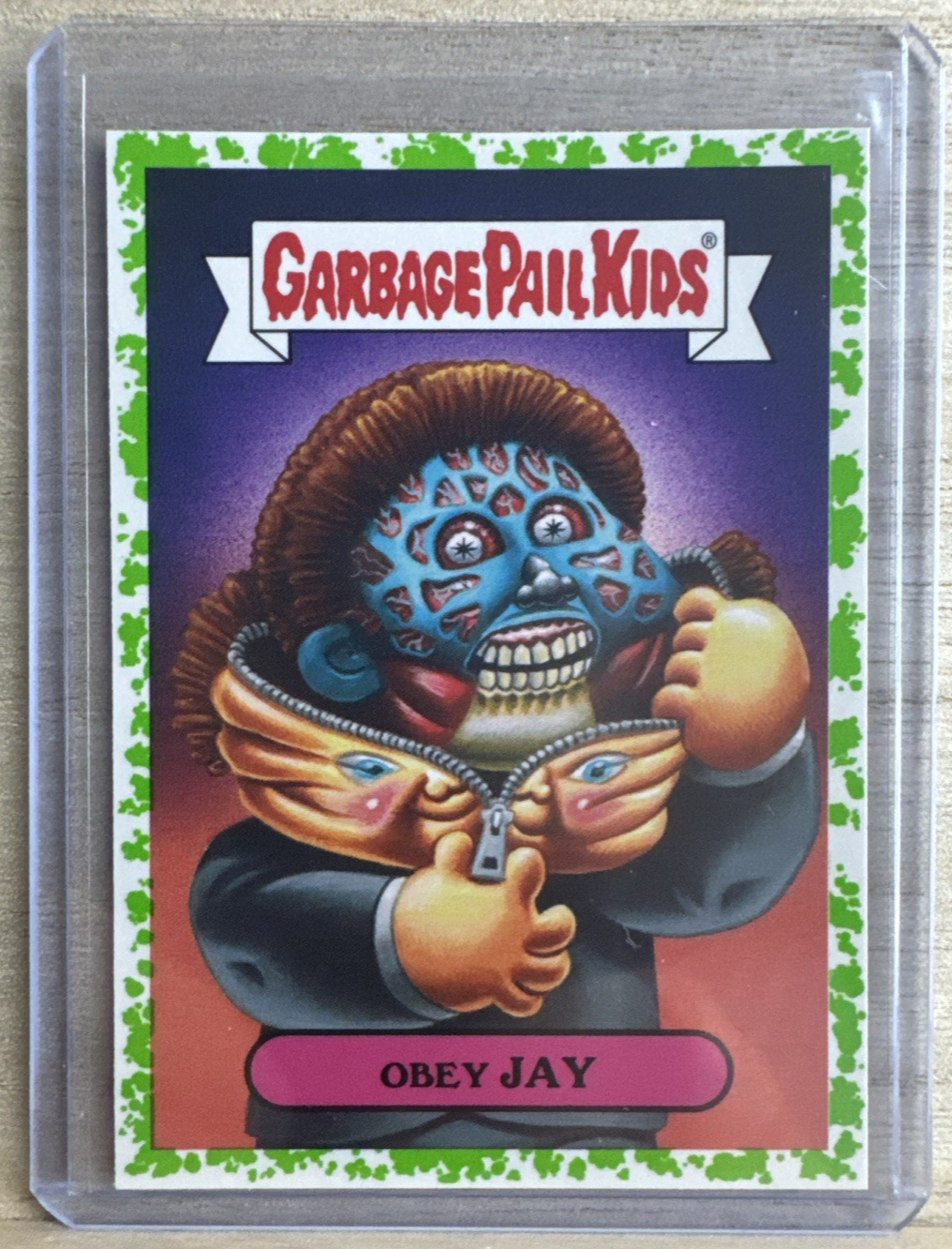 2018 Topps Garbage Pail Kids - Obey Jay - Green