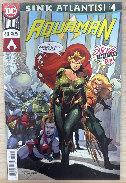 Aquaman #40 - Sink Atlantis - DC Comic - 2018