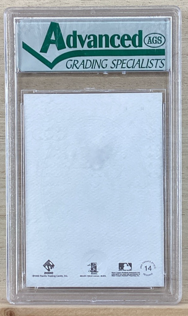2000 Pacific Private Stock Reserve - Mark McGwire #14 - Graded