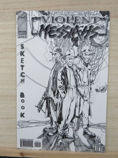 Violent Messiahs Sketchbook #1 / Issue #5 Flip Book - Image Comics - 2001