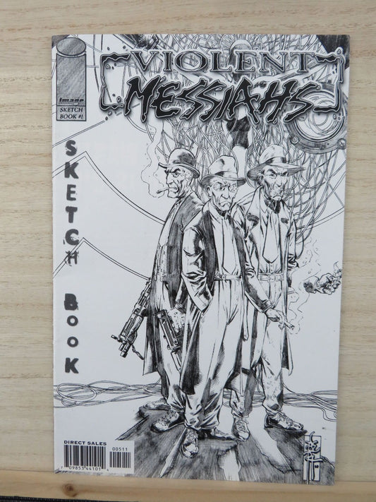 Violent Messiahs Sketchbook #1 / Issue #5 Flip Book - Image Comics - 2001