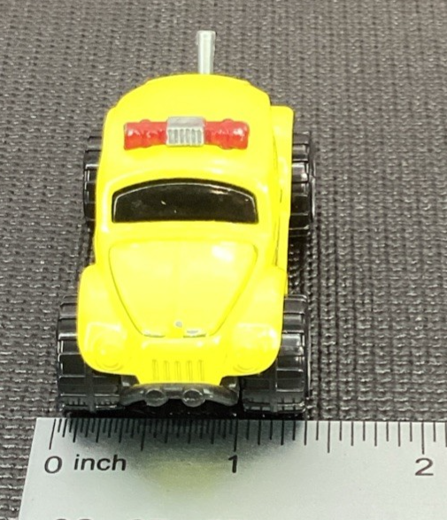 2000 Matchbox - Volkswagen Beetle 4x4 Baja Bug Yellow Car - Sand Desert Rescue