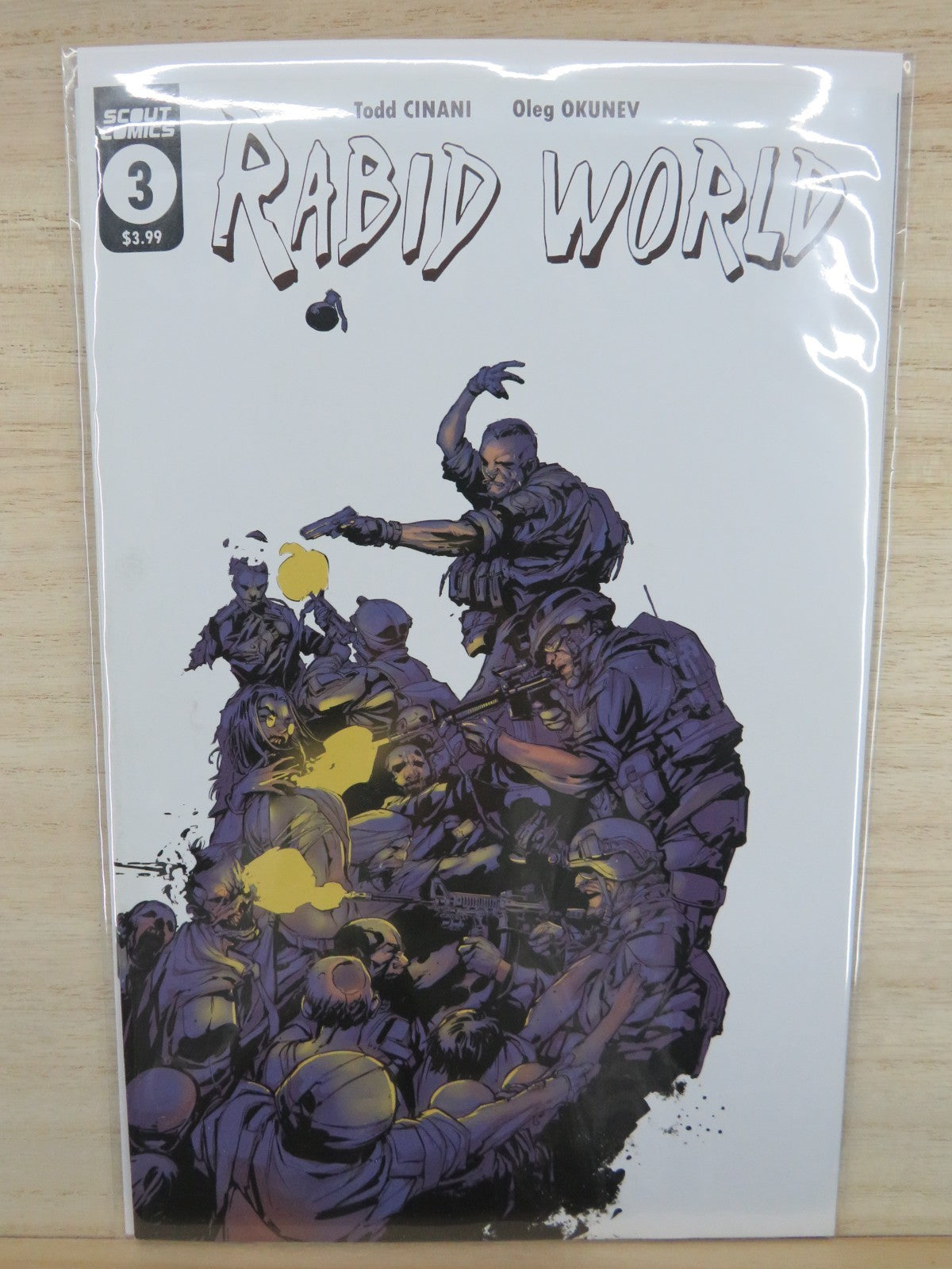 Rabid World #1-4 - Scout Comics - 2021 - Lot of 4 Comics