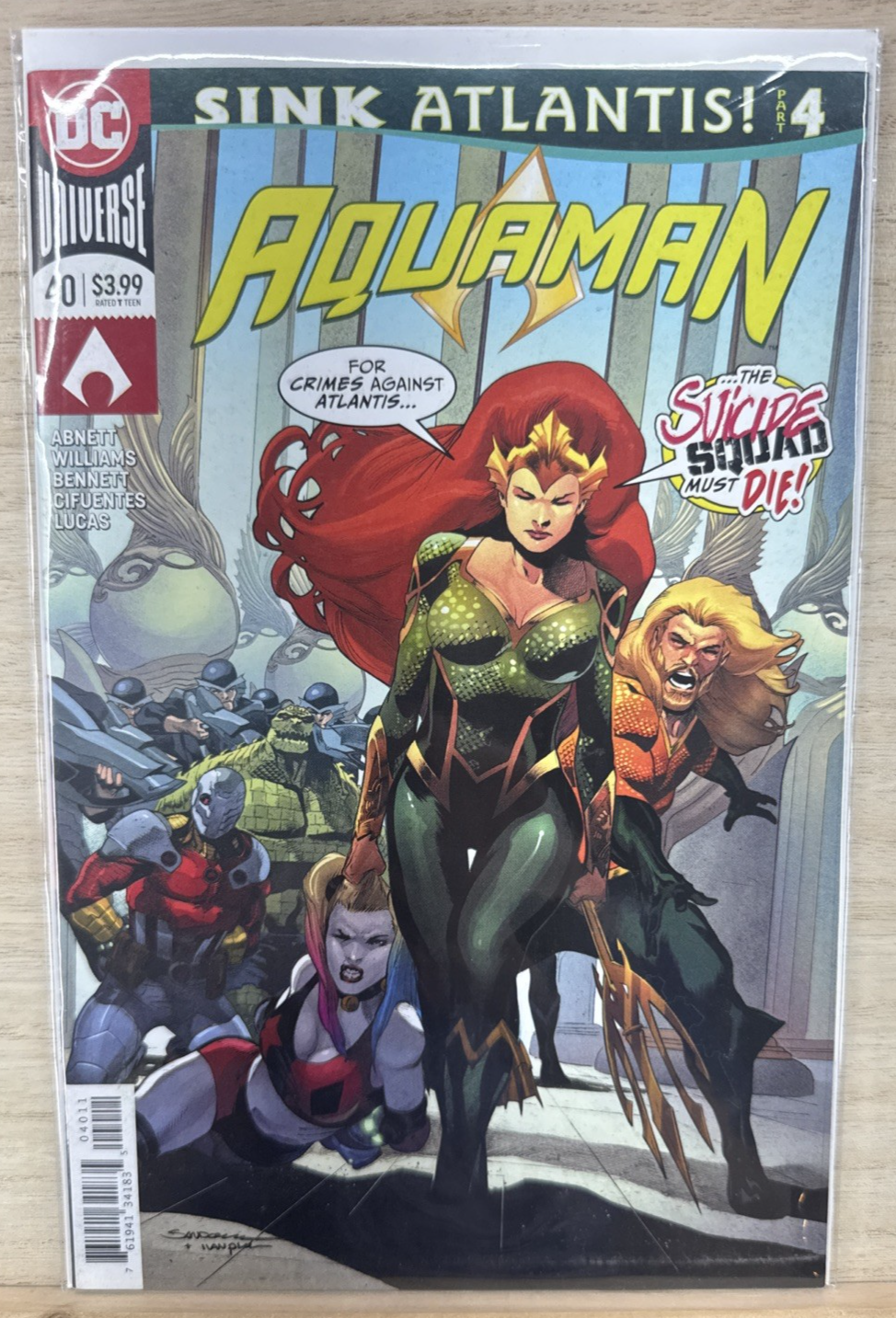 Aquaman #40 - Sink Atlantis - DC Comic - 2018