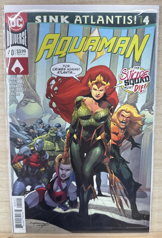 Aquaman #40 - Sink Atlantis - DC Comic - 2018