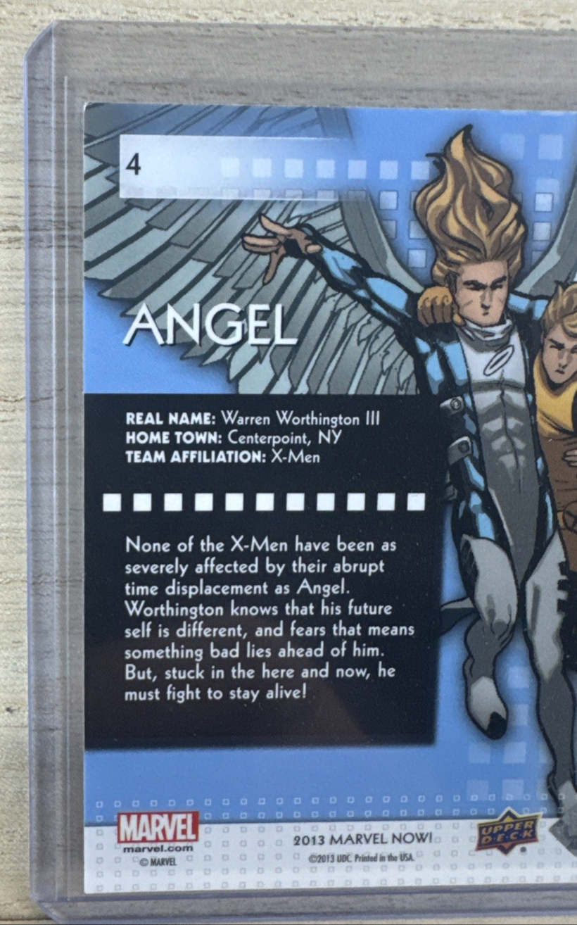 2013 Upper Deck Marvel Now SILVER - #4 Angel
