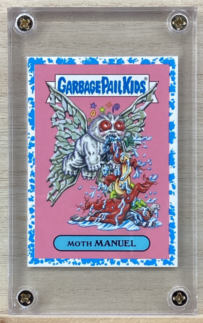2018 Garbage Pail Kids - Moth Manuel - Blue 49/99