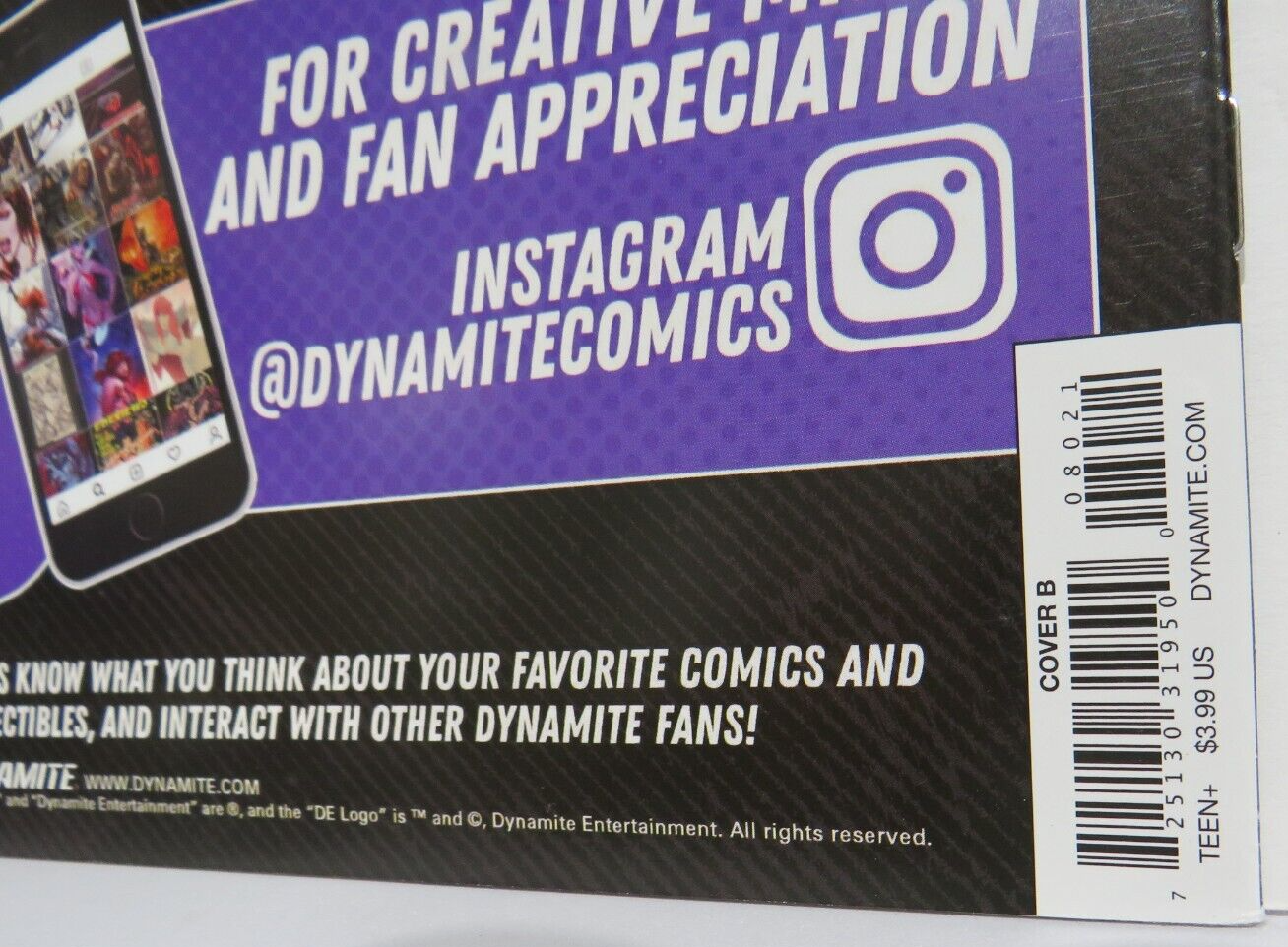 Vampirella Strikes #8 Cover B - Dynamite Comic