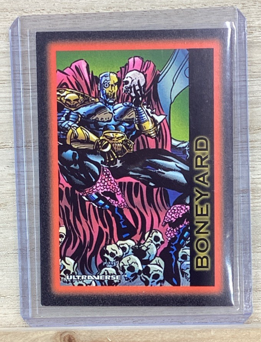 1993 Skybox Ultraverse Hero Illustrated Boneyard Promo Card #00