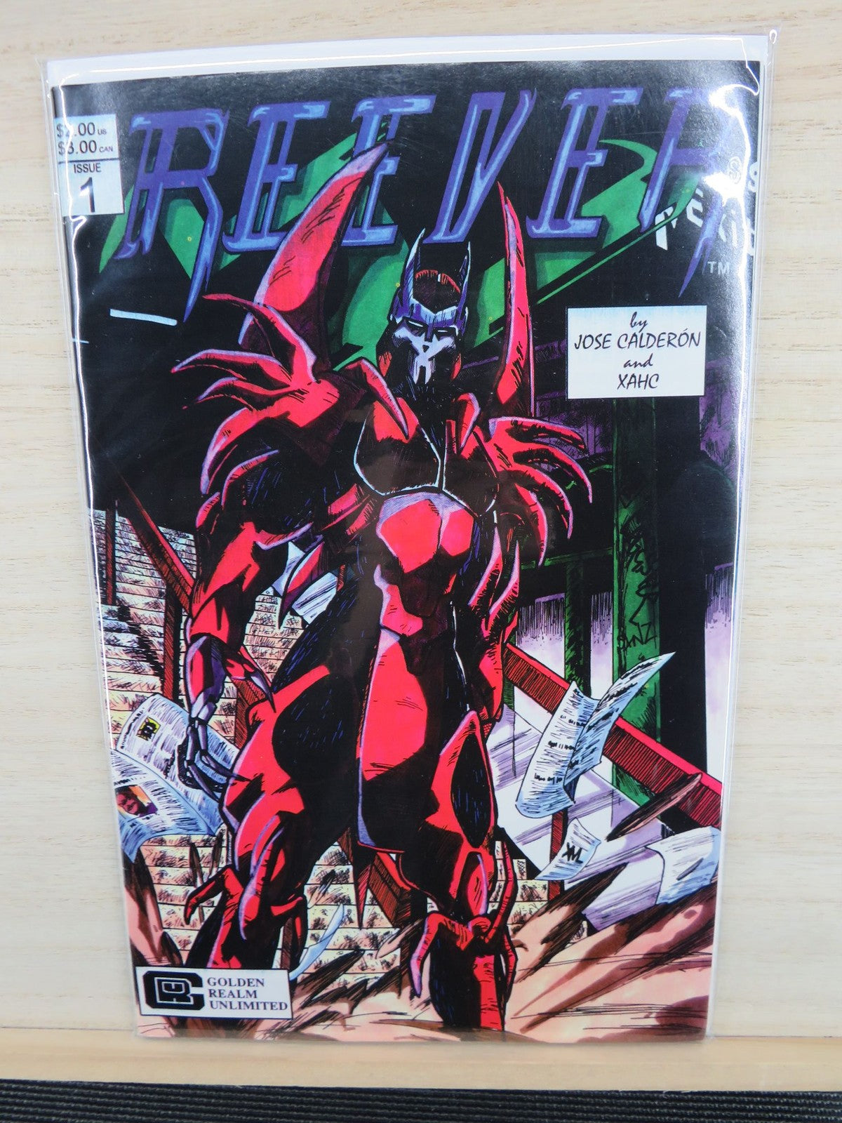 Reever #1 - Golden Realm Unlimited Comic - 1993