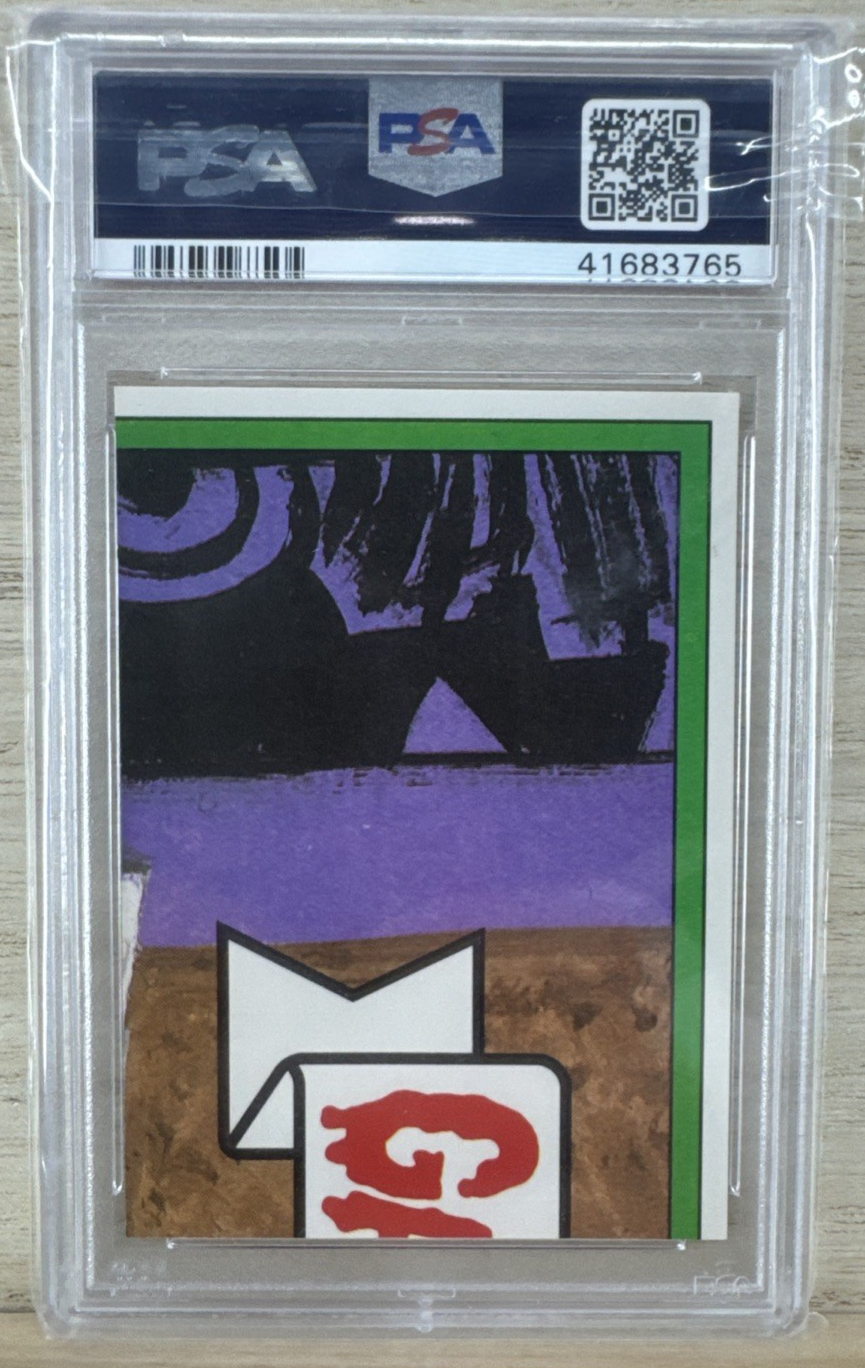 1988 Topps Garbage Pail Kids - Stu Brew #557a - PSA 8