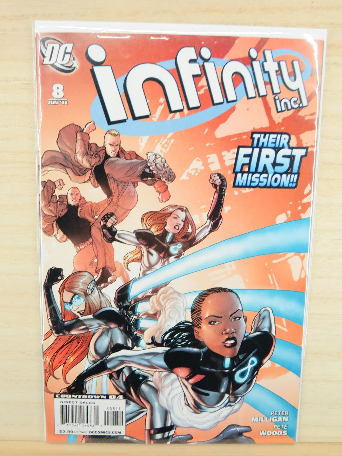 Infinity Inc #8 2008 Their First Mission!! - DC Comic