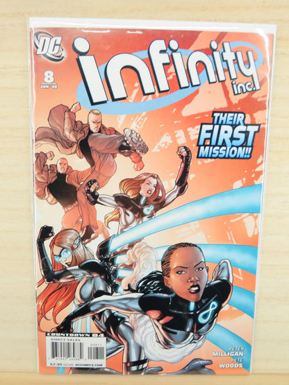 Infinity Inc #8 2008 Their First Mission!! - DC Comic
