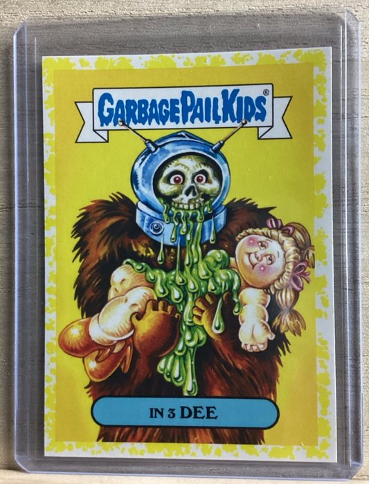 2018 Topps Garbage Pail Kids - In 3 Dee - Yellow