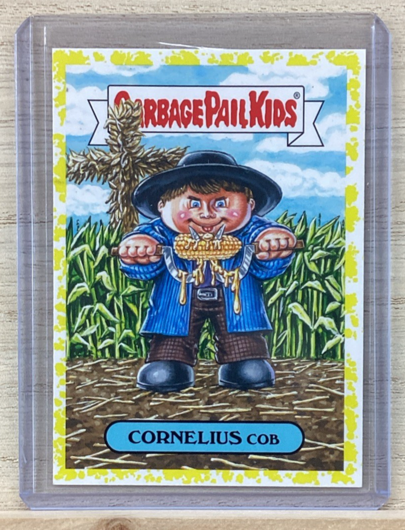 2018 Topps Garbage Pail Kids - Cornelius Cob - Yellow
