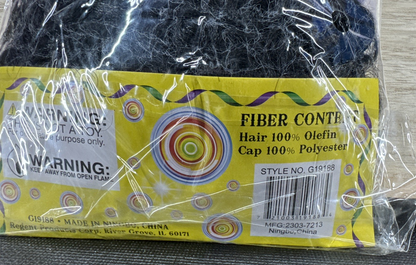 Clown Wig Ages 12+ - Black