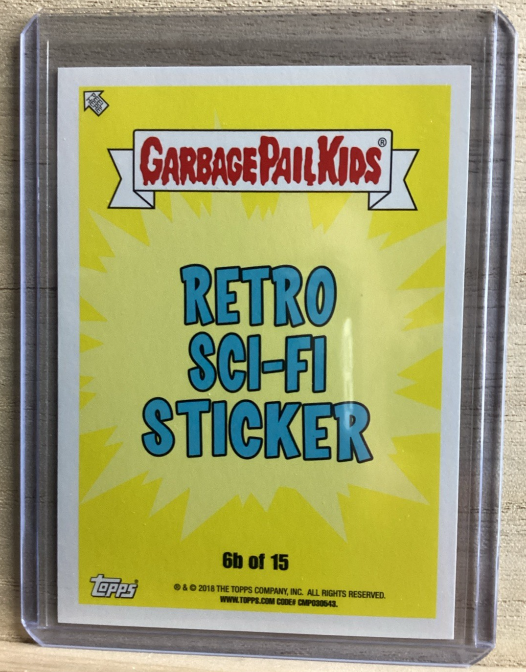 2018 Topps Garbage Pail Kids - Crusta Sean - Purple