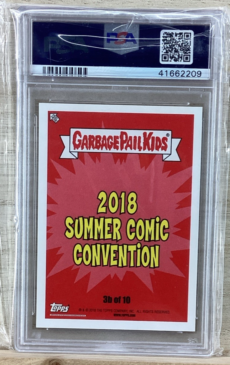 2018 Topps Garbage Pail Kids - Summer Comic Convention - #3B Rash Ash