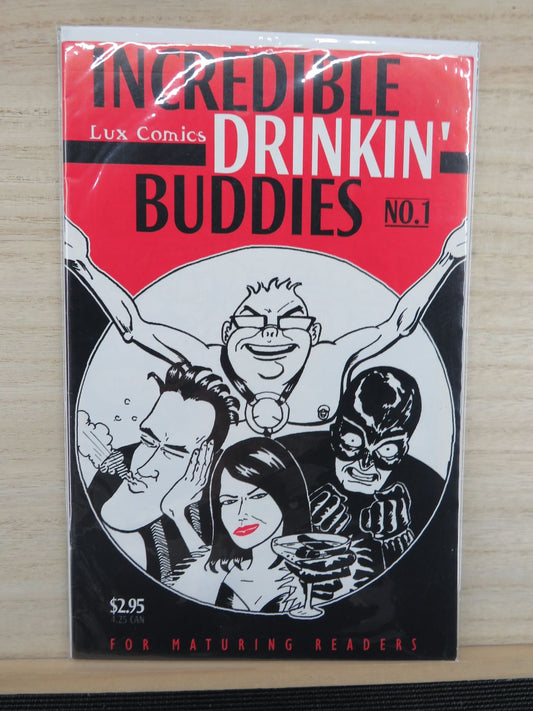 Incredible Drinkin Buddies No1 - Lux Comic - 1997