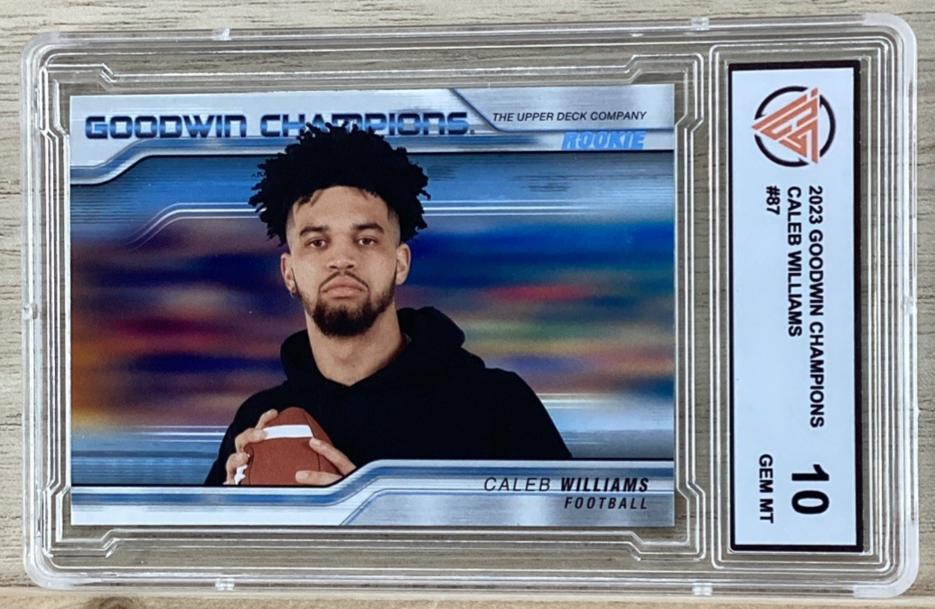 2023 Upper Deck Goodwin Champions Caleb Williams #87 - ICG Graded 10