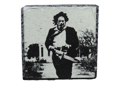 Laser Engraved Slate Coaster - LF2
