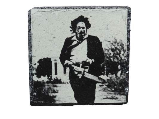 Laser Engraved Slate Coaster - LF2