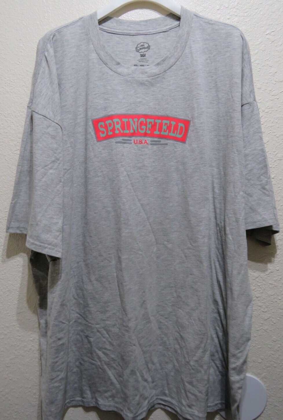 The Simpsons Springfield Characters T Shirt - Size 4XL