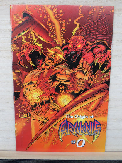 The Origin of Araknis #0 - Mystic Comics - 1996