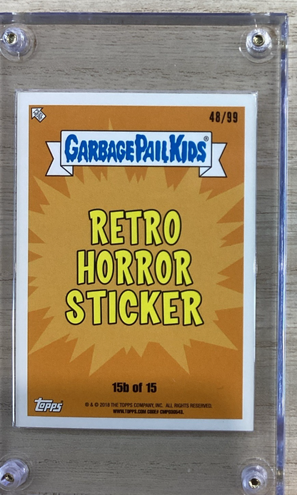 2018 Topps Garbage Pail Kids - Veggie Reggie - Blue 48/99