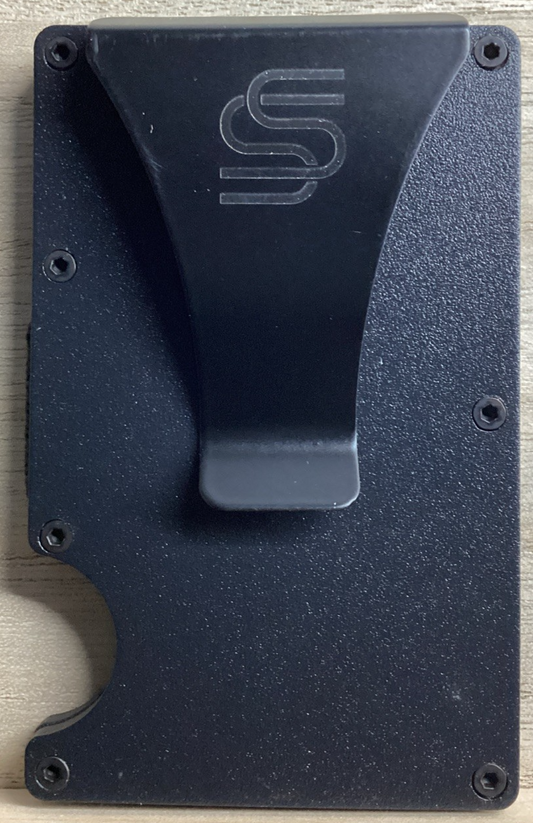 Metal Wallet - Laser Engraved - TRTX - RFID Blocking