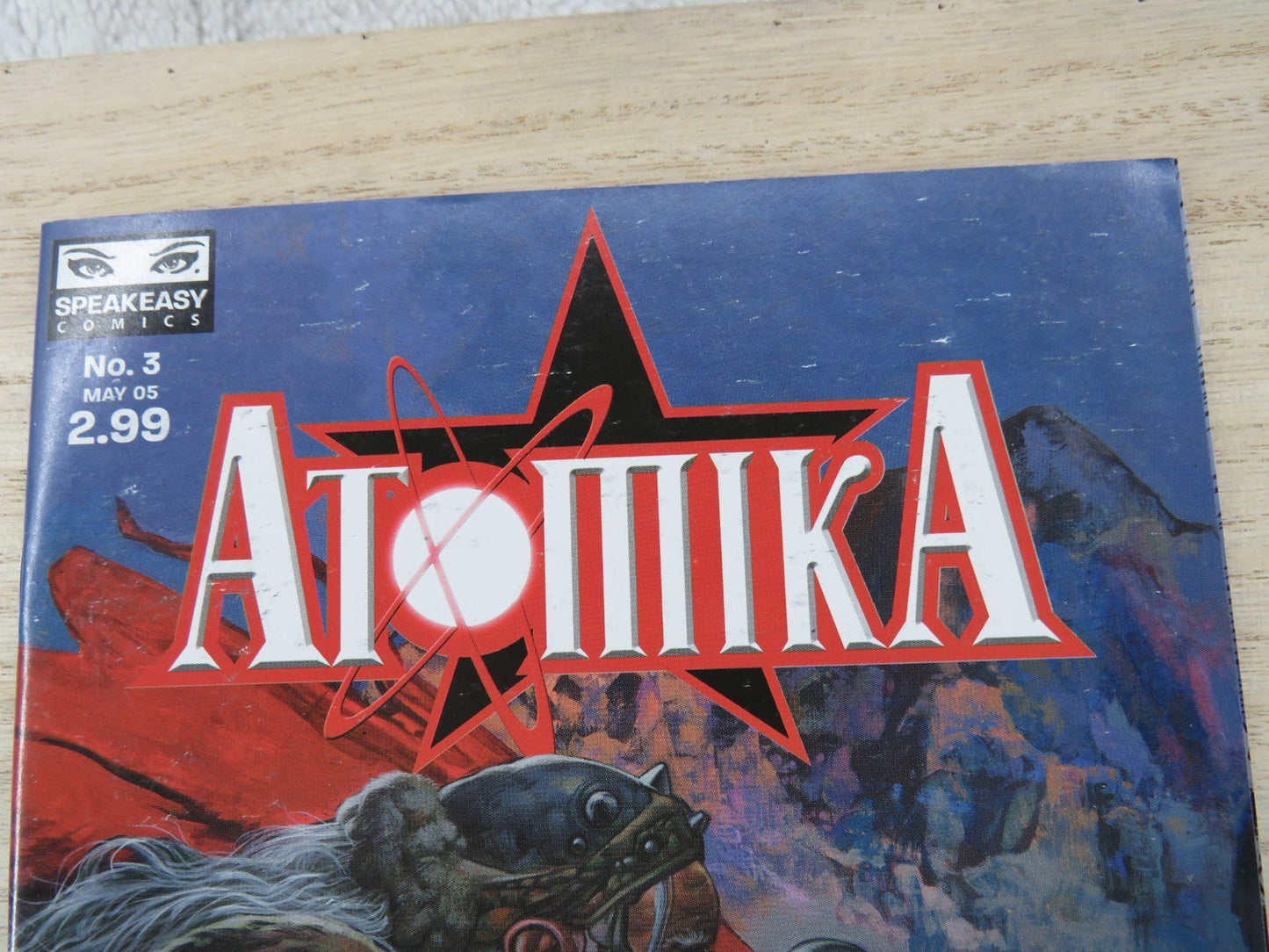 ATOMIKA #3 God is Red - Speakeasy Comic