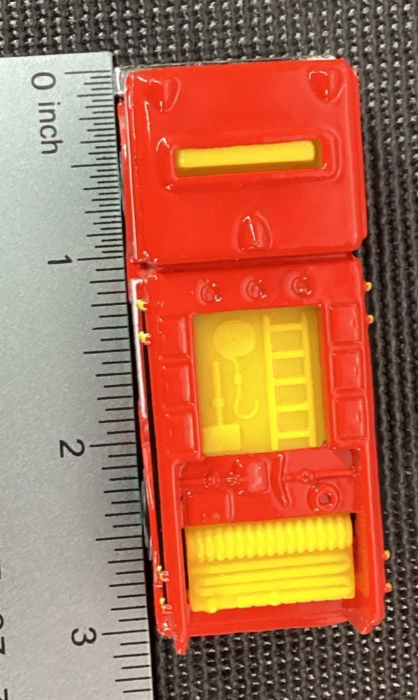 1976 HOT WHEELS METRO UNIT 122 - RED and Yellow4