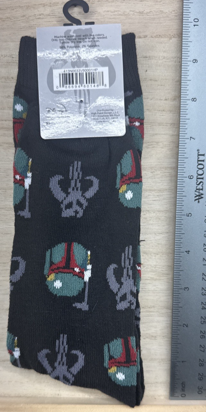Star Wars The Mandalorian Socks - Shoe Size 6.5-12