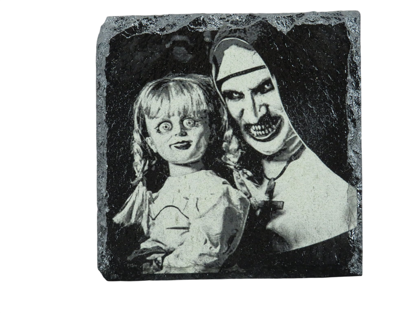 Laser Engraved Slate Coaster - NU4