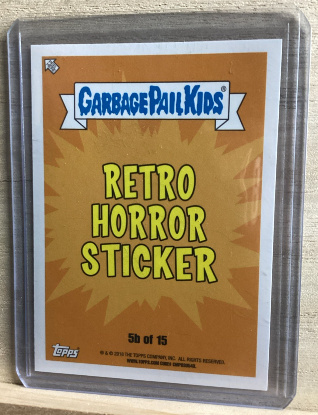 2018 Topps Garbage Pail Kids - Sicko Sissy