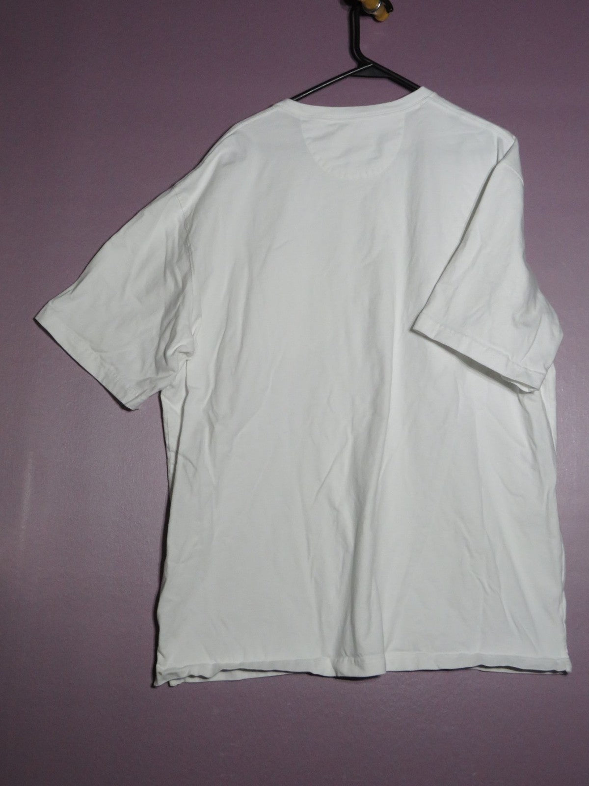 Duluth Trading Co T Shirt - Men's XL Longtail - Short Sleeve Crewneck White