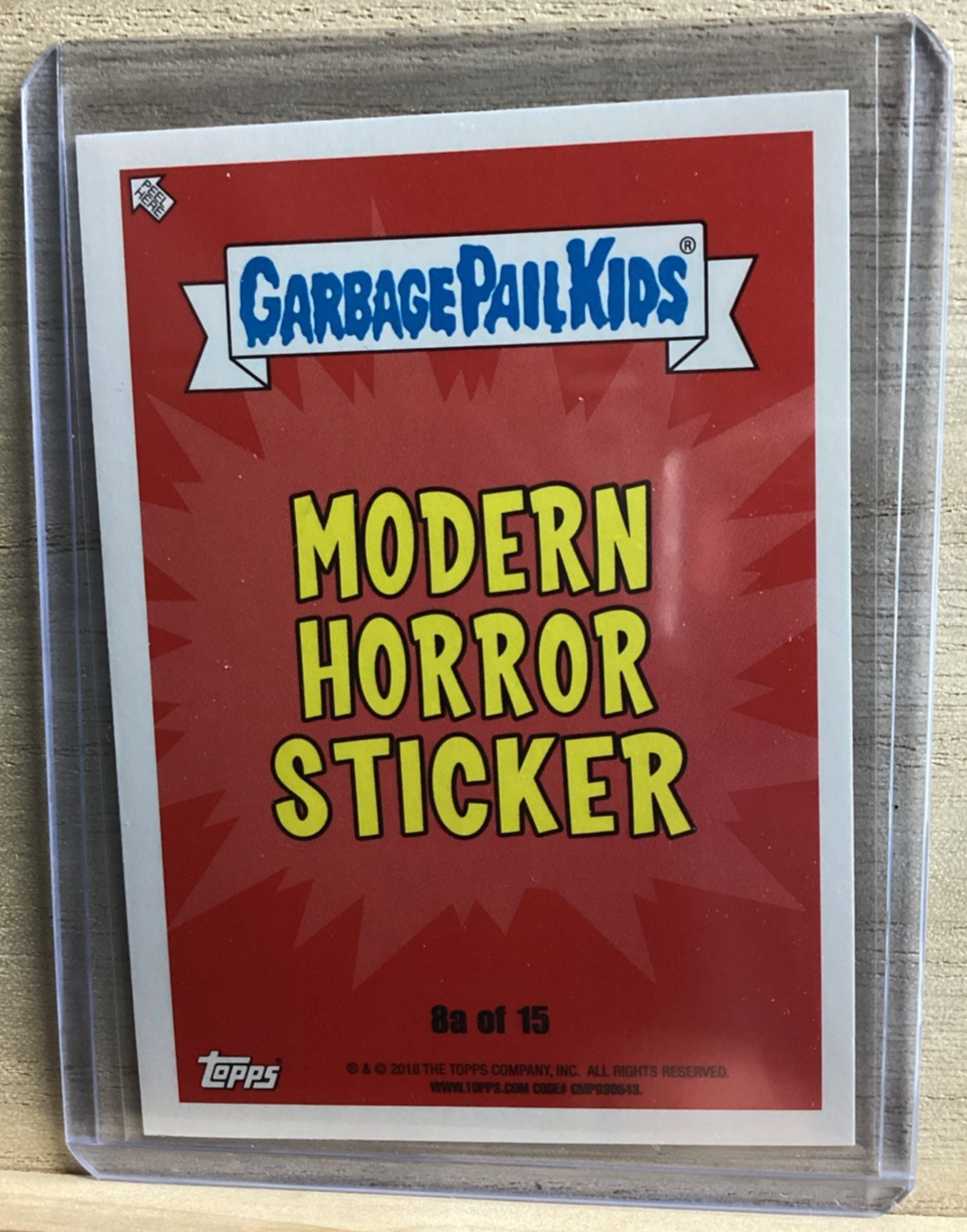2018 Topps Garbage Pail Kids - Lepre Shaun - Yellow
