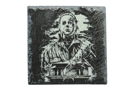 Laser Engraved Slate Coaster - MM2