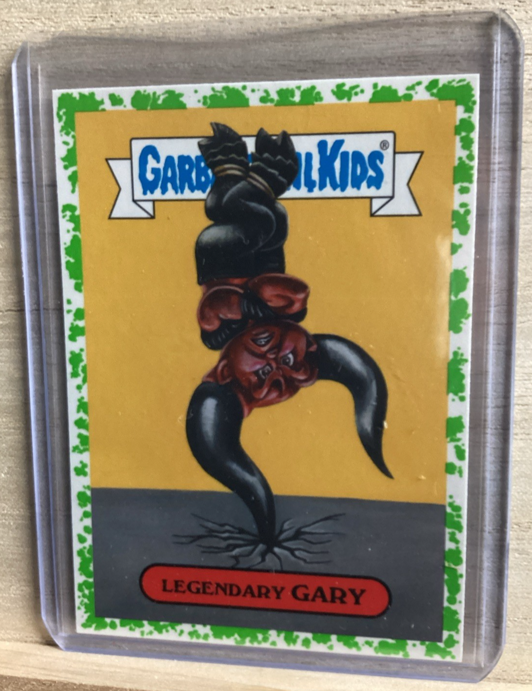 2018 Topps Garbage Pail Kids - Legendary Gary - Green
