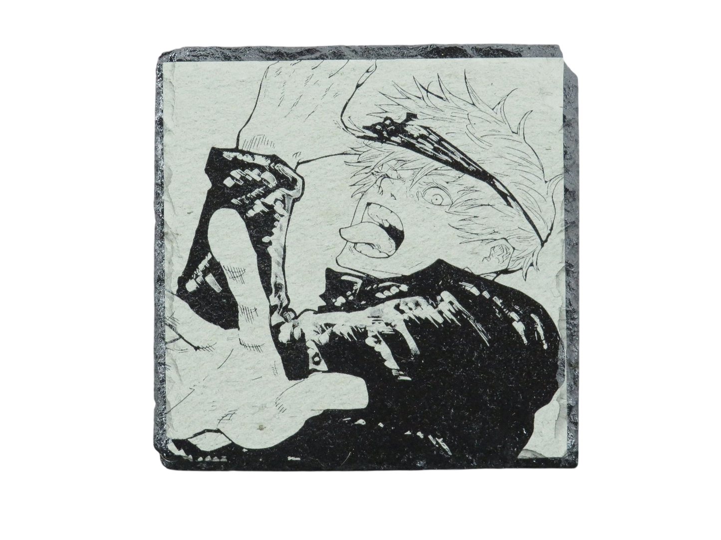 Laser Engraved Slate Coaster - AN4