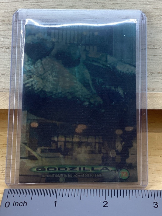 1998 Toho GODZILLA Movie Holographic Motion card #73