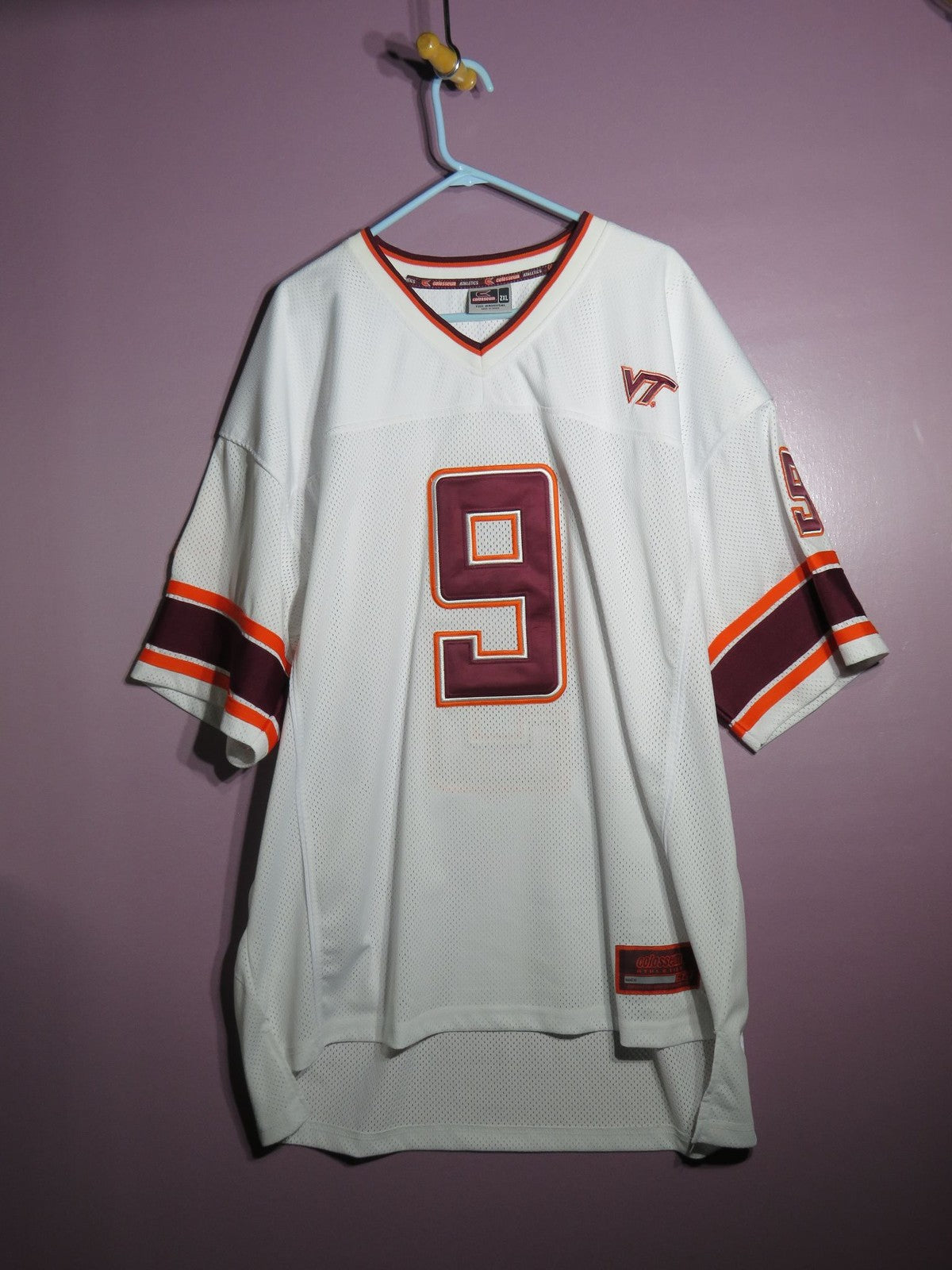 Virginia Tech Hokies Football Jersey #9 - Men's 2XL - Colosseum Athletics